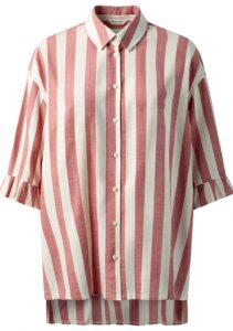 Chemise Naf Naf Femme Ecru/Rose-0