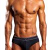 Emporio Armani Slip Homme Coton Extensible Marron Taille L-1