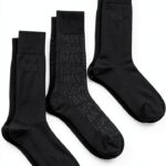 Chaussettes classiques homme EMPORIO ARMANI coton extensible-0