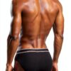 Emporio Armani Slip Homme Coton Extensible Marron Taille L-2