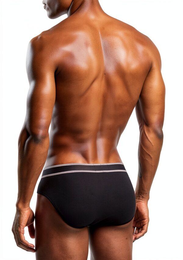 Emporio Armani Slip Homme Coton Extensible Marron Taille L-2