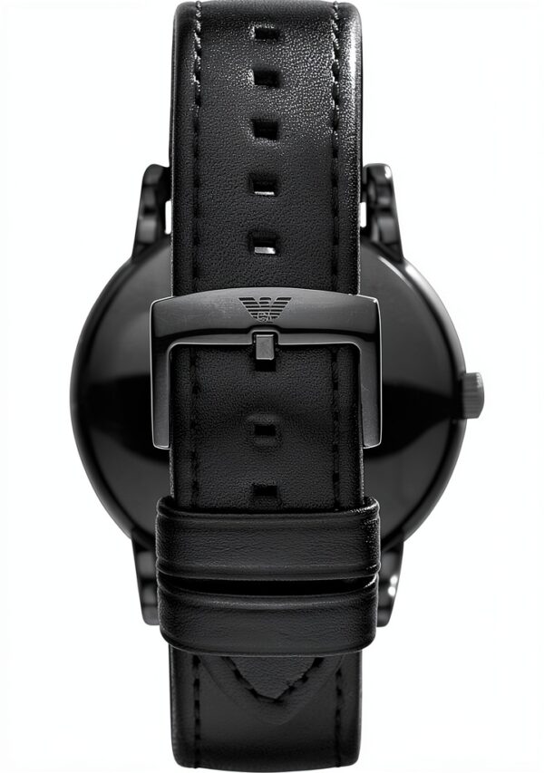 Montre Homme Emporio Armani AR1732 Cuir Noir Quartz 12,2x34,8x23,4 cm-3
