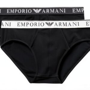 Culotte Emporio Armani EM000251 Coton Extensible Ajustement Parfait-0