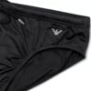Slip de bain homme EMPORIO ARMANI noir coupe durable confortable-1