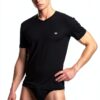 T-shirt homme EMPORIO ARMANI coupe ajustée coton extensible EM000380-2