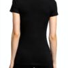 T-shirt col rond femme Giorgio microfibre noir taille M – modèle CC318-3