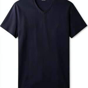 EMPORIO ARMANI T-shirt homme coupe ajustée en coton extensible modèle-0