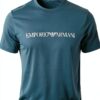 T-shirt homme Emporio Armani 100% coton noir taille L-4