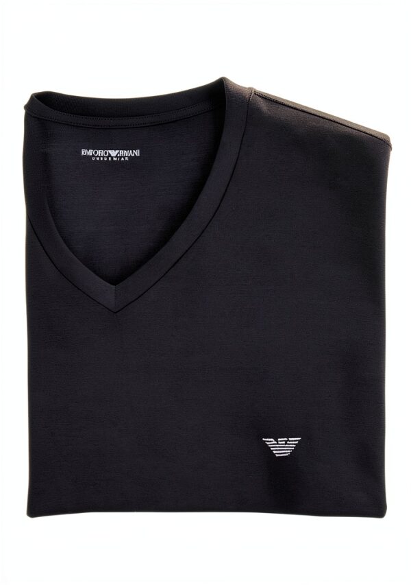 T-shirt homme EMPORIO ARMANI coupe ajustée coton extensible EM000380-1