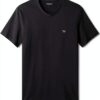 Emporio Armani T-shirt homme coupe ajustée extensible EM000380 Marron-0