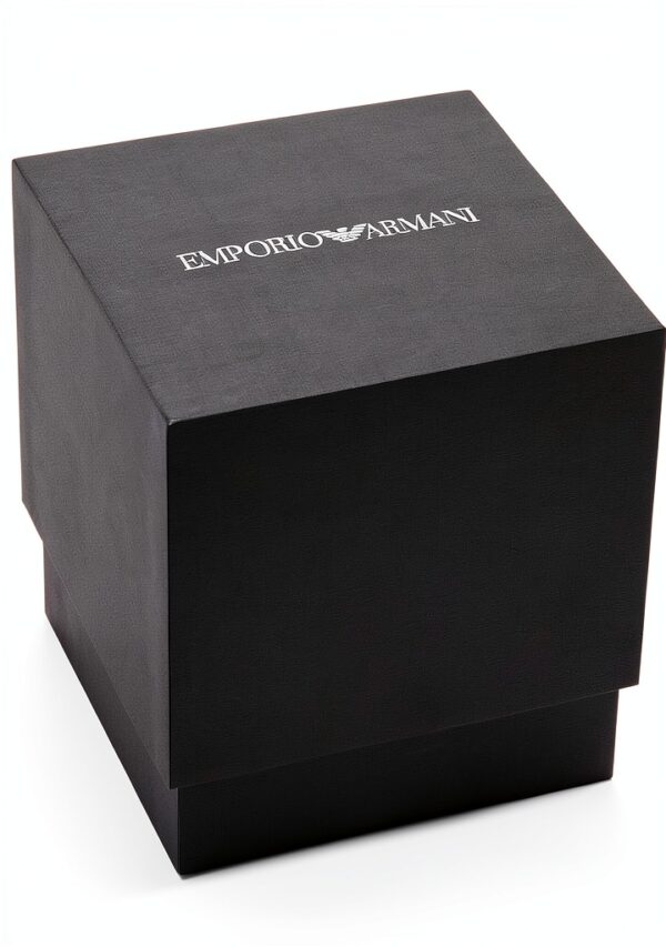 Montre Homme Emporio Armani AR1732 Cuir Noir Quartz 12,2x34,8x23,4 cm-5