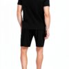 Emporio Armani Pyjama Homme Noir Taille S à XL Confort Décontracté-5