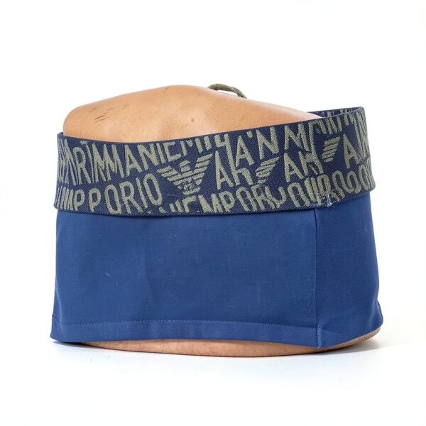 Emporio Armani Slip Homme Inchiostro Bleu Taille Basse Stretch-1
