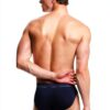 Emporio Armani Slip Homme Microfibre Marron – Ajustement Parfait-3