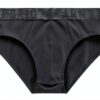 Emporio Armani Slip Homme Microfibre Marron – Ajustement Parfait-0