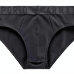 Emporio Armani Slip Homme Microfibre Marron – Ajustement Parfait-0