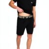 Emporio Armani Pyjama Homme Noir Taille S à XL Confort Décontracté-6