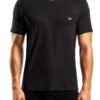 Emporio Armani T-shirt homme coupe ajustée extensible EM000380 Marron-1