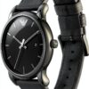 Montre Homme Emporio Armani AR1732 Cuir Noir Quartz 12,2x34,8x23,4 cm-1