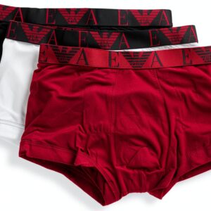 Emporio Armani 3-Pack Trunk Maillot Homme Coton Élasthanne-0
