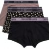 Emporio Armani 3-Pack Trunk Maillot Homme Confortable Couleurs Mixte-0