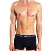 Emporio Armani Shorts Homme 111389CC729 Marine XL en Coton Élasthanne-4