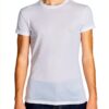 Emporio Armani T-Shirt Homme col rond brillant logo blanc S M L XL-1