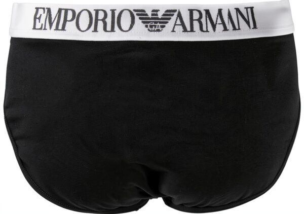 Slip EMPORIO ARMANI Homme Coton Élasthanne Marine L-2