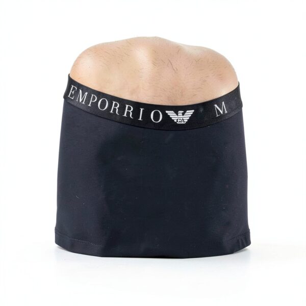 Emporio Armani Shorts Homme 111389CC729 Marine XL en Coton Élasthanne-1
