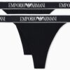 String femme Emporio Armani - modèle EW000405, noir gris, tailles-0