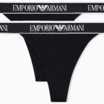 String femme Emporio Armani - modèle EW000405, noir gris, tailles-0