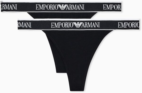String femme Emporio Armani - modèle EW000405, noir gris, tailles-0