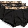 Emporio Armani 3-Pack Trunk Maillot Homme Avio/Rosso/Marine Pack 3-0