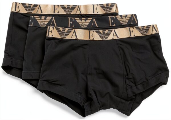 Emporio Armani 3-Pack Trunk Maillot Homme Avio/Rosso/Marine Pack 3-0