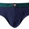 Emporio Armani Essential Logolabel 3-Pack Brief Slips Homme (Lot de 3)-2