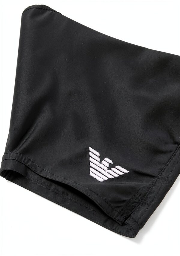 Emporio Armani Herren Logoband Boxer Swim Trunks-3