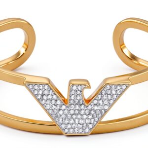Emporio Armani Bracelet femme métal couleur or, EGS3047710-0