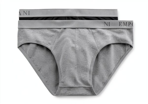 Emporio Armani Slips Endurance Homme Noir Taille M - Lot de 2-3