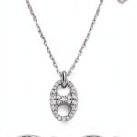 Collier Boucles d’Oreilles Argentés Emporio Armani – Set argent-0