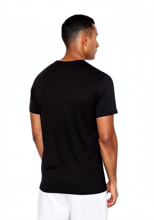 Emporio Armani T-Shirt col rond Homme Logoband Noir & Vert Thyme S-XL-2