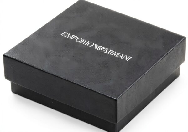 Bague Emporio Armani acier inoxydable doré rose taille 5,5 EGS3092221-2