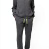 Ensemble Sweat zippé Icon Terry Emporio Armani – noir melange, coton-0