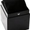Emporio Armani Montre homme 43mm acier inoxydable bracelet cuir-3