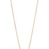 Collier Emporio Armani argent sterling doré rose élégant pour femme-0