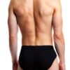 Emporio Armani Man's Soft Touch Lot de 2 Slips en Viscose de Bambou, Noir, Taille M-2
