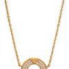Collier Emporio Armani argent sterling doré rose élégant pour femme-1