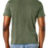 Emporio Armani T-Shirt col rond Homme Logoband Noir & Vert Thyme S-XL-1