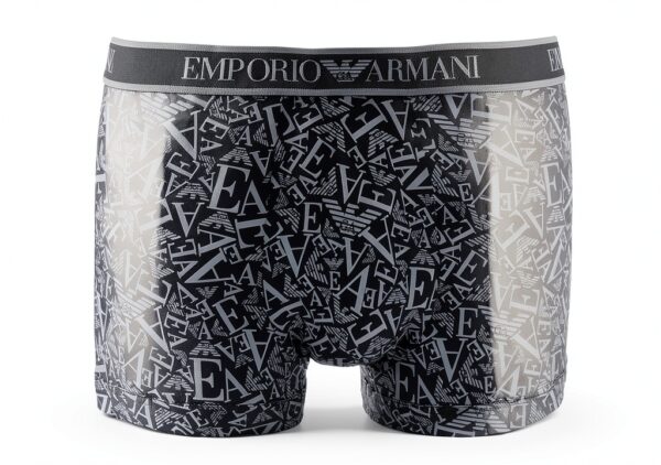 Emporio Armani Core Logoband 3-Pack Trunk Maillot Homme (Lot de 3)-1