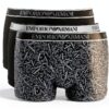 Emporio Armani Core Logoband 3-Pack Trunk Maillot Homme (Lot de 3)-0