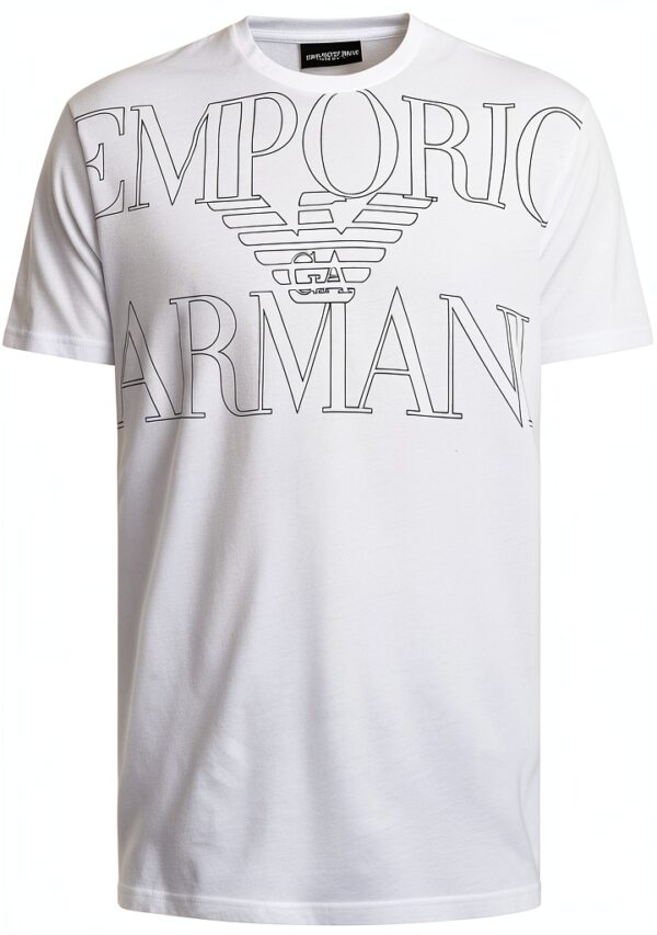 EMPORIO ARMANI Round-Neck T-Shirt T-Shirt Homme (Lot de 1)-4
